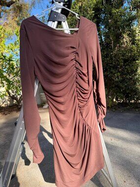 Helmut Lang LS Twist Dress Size M